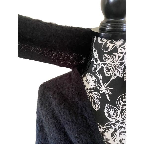 Nwt David And Young Sweater Wrap Built In Scarf Shawl Winter Poncho - Picture 7 of 13